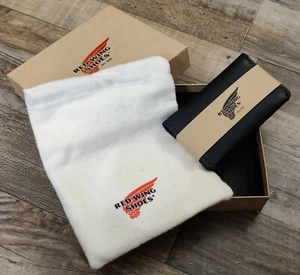 Red Wing Minimalist Wallet Card Holder Black Leather. 1st Quality, Color Black - Picture 1 of 8