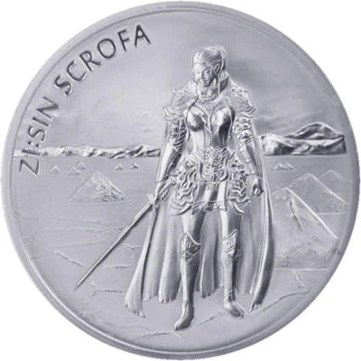 2019 1/2 oz South Korea Zi:Sin Scrofa Silver Medal - Image 1 of 2