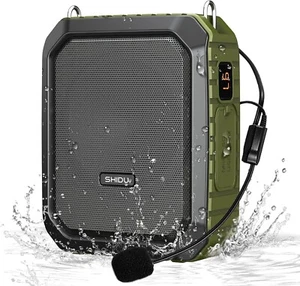 SHIDU Portable Voice Amplifier M800UHF Includes Mic & Bluetooth Speaker - Picture 1 of 5