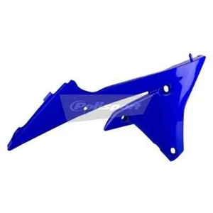 Cucharas de radiador Yamaha YZ 125 250 2022 - 2023 AZUL Motocross POLISPORT - Imagen 1 de 1