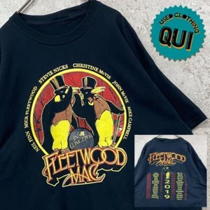 Fleetwood Mac Tour 2019 2 side black T shirt retro style Unisex tee NH17323 - Picture 1 of 2