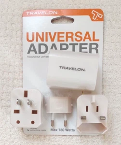 Travelon Universal Adapter Set 750W for Multiple Countries - Picture 1 of 3
