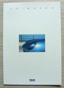TVR CHIMAERA Sports Car Sales Brochure 2000 Model Year - Picture 1 of 4