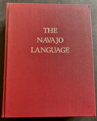 Young & Morgan 1980 THE NAVAJO LANGUAGE Ex-Library Hardcover First Edition - Image 1 of 4