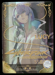 Lucy Cyberpunk Edgerunners Waifu Anime Card Goddess Story CCG - Picture 1 of 2