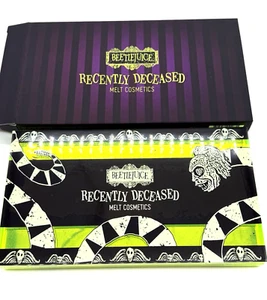 Melt Cosmetics Beetlejuice "Recently Deceased" Eyeshadow Palette Authentic MINT! - Picture 1 of 15