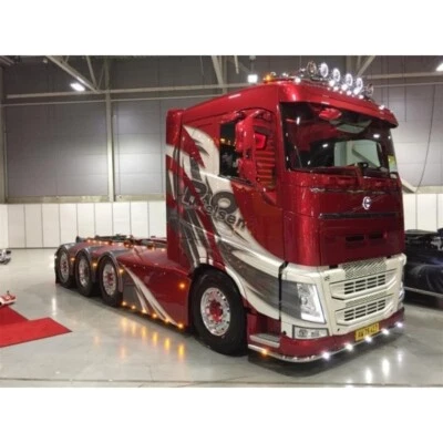 TEKNO 74278 VOLVO FH04 Camion Portante 8X2 Ampliroll Polybenne Po Nielsen (DK) - Immagine 1 di 4