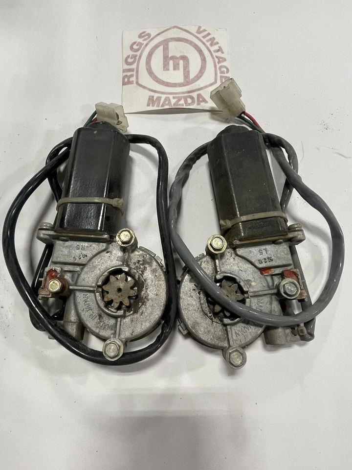 Motores de ventana eléctrica probados Mazda Rx7 FB 1981-1985 Foto 1 de 2