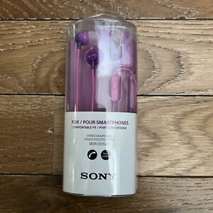 SONY MDREX15AP/V Fashion Color Ex Series Ear Bud Headphones-Violet