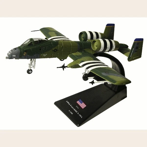 Fairchild A-10A Thunderbolt II  Warthog USAF Hoosier Hogs Grissom  1:100 amercom - Image 1 of 1