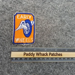 Vintage Early Wheels Patch Wings Wheel - Picture 1 of 2
