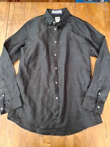 Las mejores ofertas en Zara Lino Slim informal con Botones camisas para  hombres | eBay
