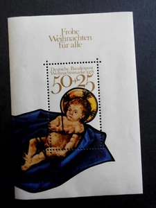 Block 17  *1978  *Weihnachten  * 1 Marken + Zuschlag  *PF  - Bild 1 von 1
