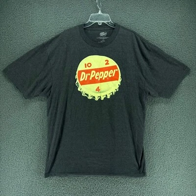 Camiseta Retro Dr Pepper Soda Para Hombre 2XLT Gorra Negra Foto 1 de 4