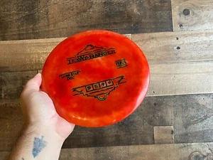 Lone Star Glow Texas Ranger Dyed Red Disc Golf 173g X-Out Camo Walker Stamp NEW - Picture 1 of 6