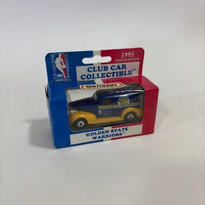 GOLDEN STATE WARRIORS 1995 Matchbox Club Car Collectible MB245 Model '39 Chevy - Picture 1 of 5