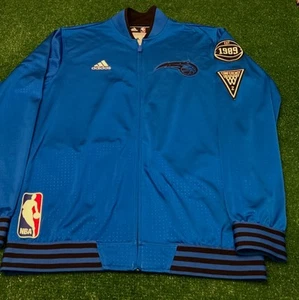 Orlando Magic Adidas Jacket Warmup NBA On-Court Team Issue Authentic Size Large - Picture 1 of 5