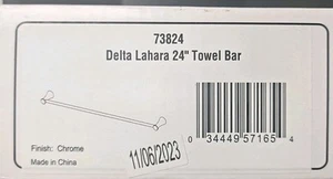 Delta Lahara 24 pollici Portasciugamani cromato - Foto 1 di 1