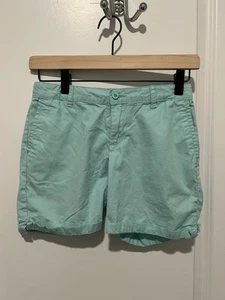 Pantaloncini Land End bambina - taglia 12 - ciano chiaro - Foto 1 di 4
