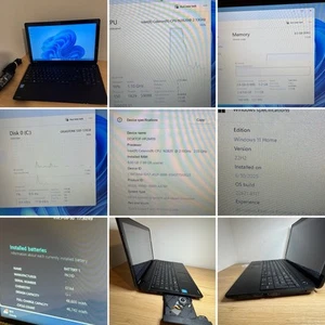 TOSHIBA Satellite Laptop 15.6” Touch Celeron 2.13Ghz 8GB RAM SSD WIN 11 (READ!) - Picture 1 of 15