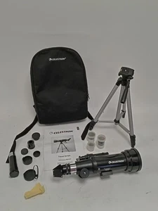 CELESTRON Travel Telescope 70mm Model 21035 with Tripod and Accessories - USED - Picture 1 of 9