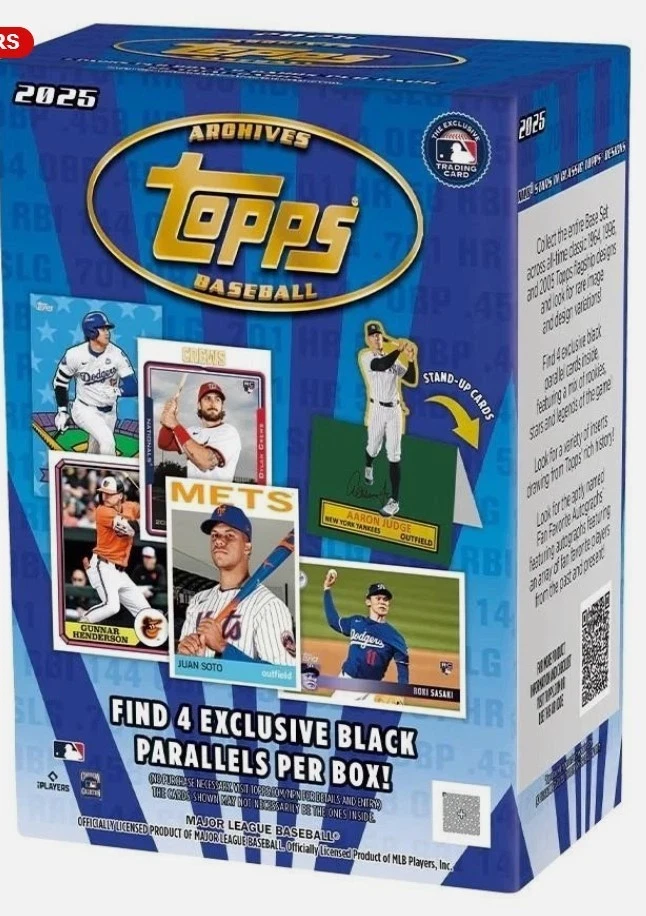 2025 Topps Archives Baseball Blaster Box