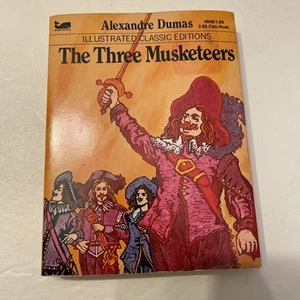 Moby Illustrated Classic  1977 The Three Musketeers, #4509 - Picture 1 of 9