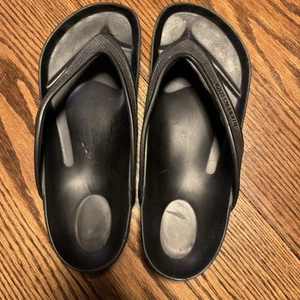 BIRKENSTOCK HONOLULU EVA Unisex Black Thong Sandals 39 - Picture 1 of 5