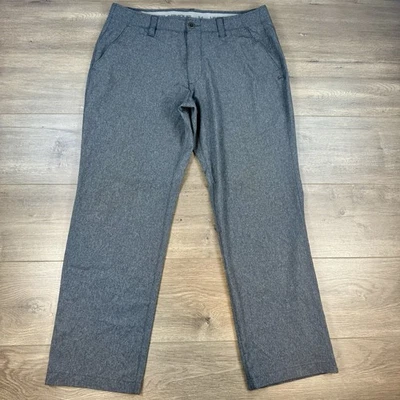Under Armour UA All Season Gear Performance Golf Pants Mens 36 x 30 Gray Heather - Image 1 of 4