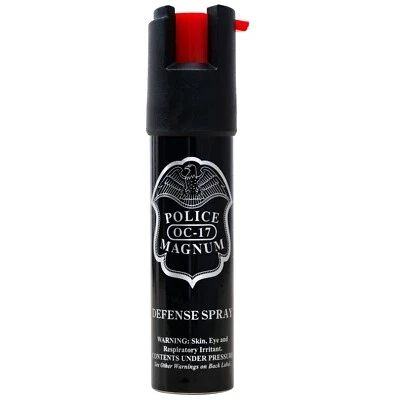 Police Magnum pepper spray 3/4oz Unit Safety Lock Defense Security Protection
