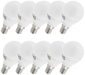 10x LED Glühlampe E14 Sockel 6W Birne energiesparend warmweiß Set 10 Stück A191 - Bild 1 von 8