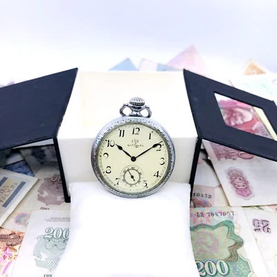 Reloj de Bolsillo Raro Vintage Kirovskie 1GChZ Kirova 1941 Segunda Guerra Mundial 2MChZ 🛠 Foto 1 de 4