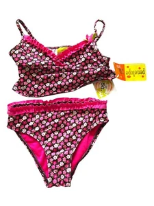 Girls Vintage Penelope Mack Two Piece Swimsuit 2000s Y2k - Picture 1 of 2