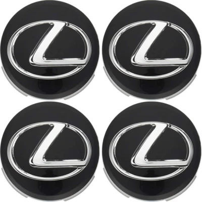 LEXUS GS L10 Wheel Black Center Cap Set 4pcs 4260353110 42603-53110 NEW GENUINE - Image 1 of 4