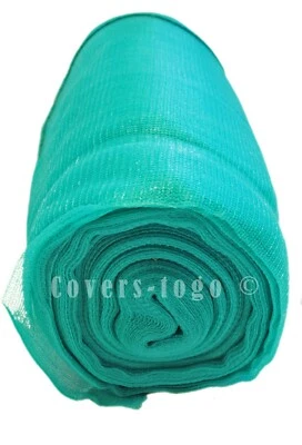GREEN DEBRIS NETTING 1M X 50M SCAFFOLDS GARDEN ALLOTMENTS NET CROP PROTECTION