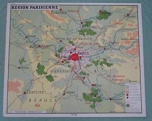 AE991 AFFICHE SCOLAIRE ECOLE ROSSIGNOL REGION PARISIENNE - ENVIRONS DE PARIS - Imagen 1 de 8