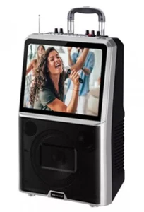 Sistema de karaoke con pantalla táctil Supersonic IQ-1508DJWK 15" + Altavoz incorporado + USB/SD - Imagen 1 de 2