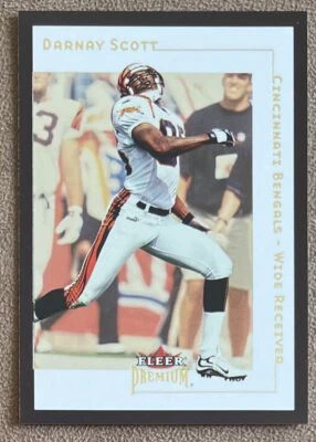 2001 Fleer Premium Darnay Scott Cincinnati Bengals #104 NFL Football Card - Image 1 of 2
