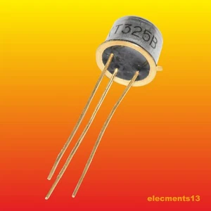 KT325V SOVIET GOLD-PLATED SILICON NPN TRANSISTOR 225mW 30mA ~2SC612 2SC809 - Picture 1 of 2