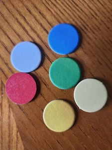 6 cardboard chips - Bild 1 von 1