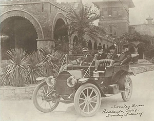 REDLANDS Smiley Bros SMILEY LIBRARY Old Car VINTAGE Photo Print 893 11" x 14" - Picture 1 of 1