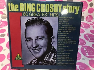 The Bing Crosby Story 60 Greatest Hits 3 Cassette Bx Set MP3071/3 Holland-SEALED - Picture 1 of 6