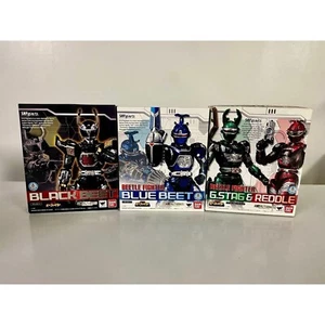 S.H.Figuarts Blue Black Beet + G.Stag & Reddle Beetle Fighter Beetleborg - Bild 1 von 10