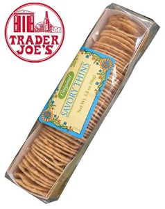Trader Joe's Savory Thins Crackers cookies - Picture 1 of 5