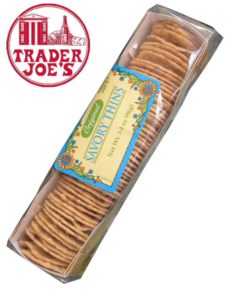 Trader Joe's Savory Thins Crackers cookies - Image 1 of 1