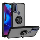 Case For Motorola Moto G8 Power Shockproof Armour Ring Holder Stand Phone Cover