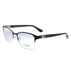 New Vogue Eyewear VO 4050 352 Black Silver Metal Butterfly Eyeglasses 53mm