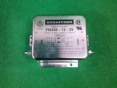 FILTRO SCHAFFNER FN350-12-29 1 FASE 12A PARA ACCIONAMIENTOS, USADO Foto 1 de 4