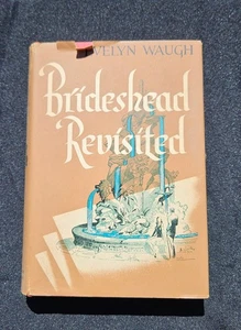1945 EVELYN WAUGH Brideshead Revisited print first edition Book w/ dust jacket - Picture 1 of 9
