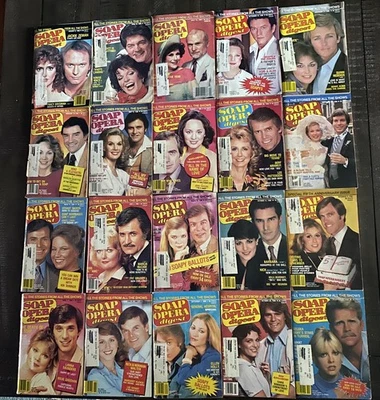 1980 ~ Soap Opera Digest~ 20 Issues Jan 8-Dec 23 (1 issue, 1/29/80 is missing). - Image 1 of 4